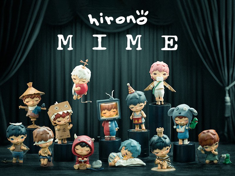 その他 Popmart Hirono トレーディングフィギュア】POPMART HIRONO Reshape シリーズ