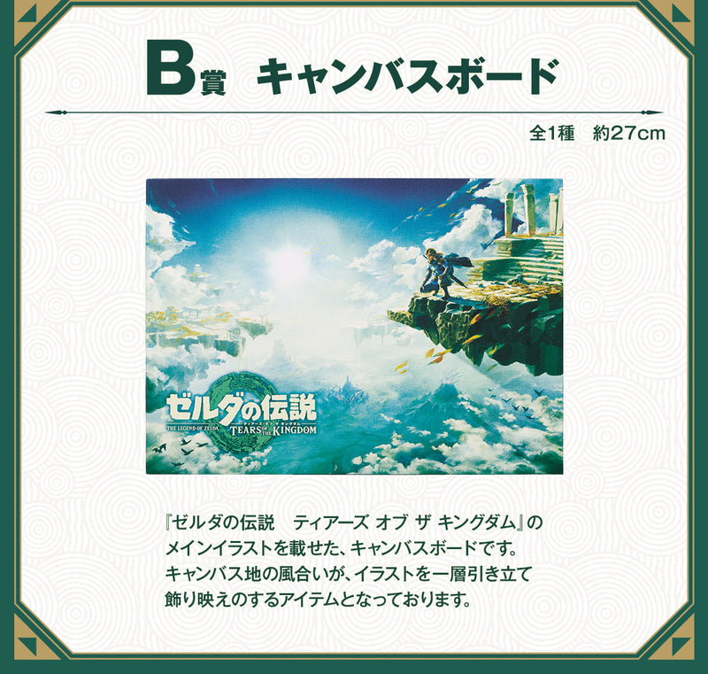 (70 Tickets) Ichiban Kuji The Legend of Zelda Tears of The Kingdom Whole Set