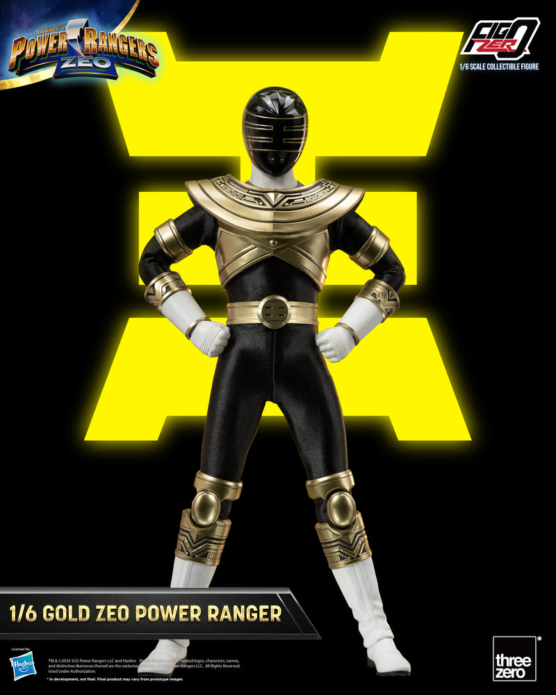 ThreeZero FigZero 1/6 Gold Zeo Power Ranger