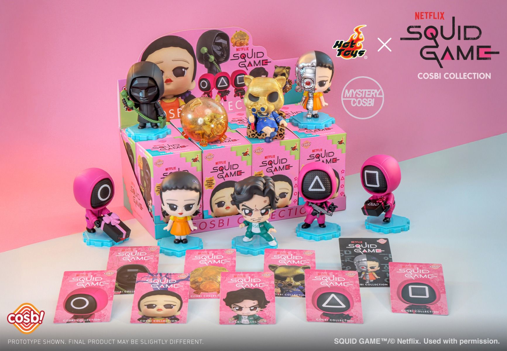 SQUID GAME コスビーコレクション フィギュア Cosbi Squid Game Series 2 Figure Collection Box Of 8