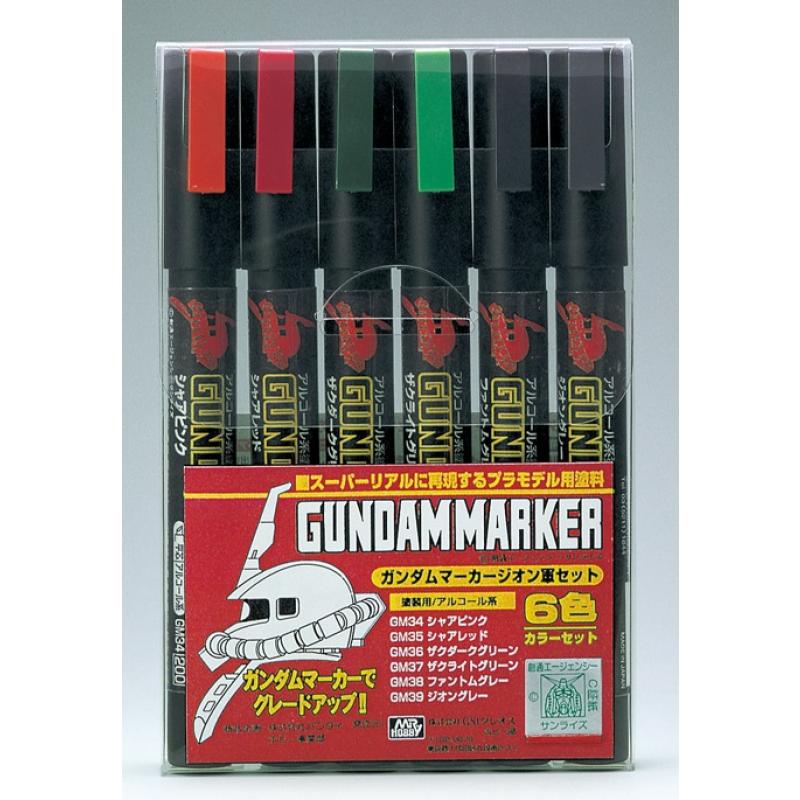 Gundam Marker Set GMS105 - GMS126
