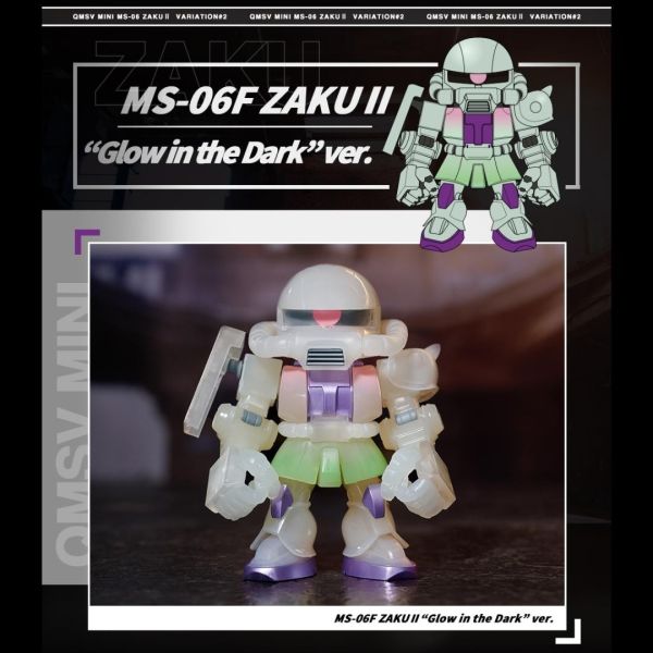 QMSV Mini MS-06 Zaku 2