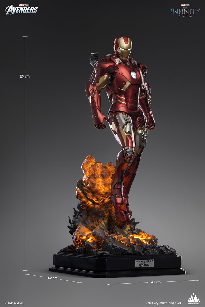 Queen Studios 1/3 Iron Man Mark 7 Statue ( Regular )