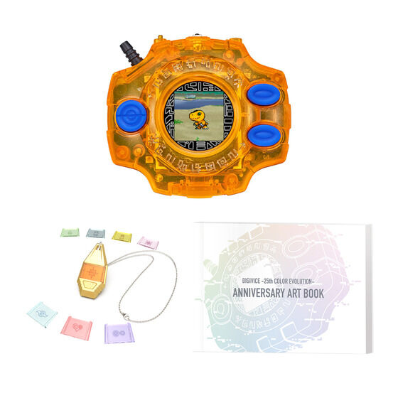 Premium Bandai Digimon Adventure Digivice -25th COLOR EVOLUTION DX Set Taichi Yagami Color