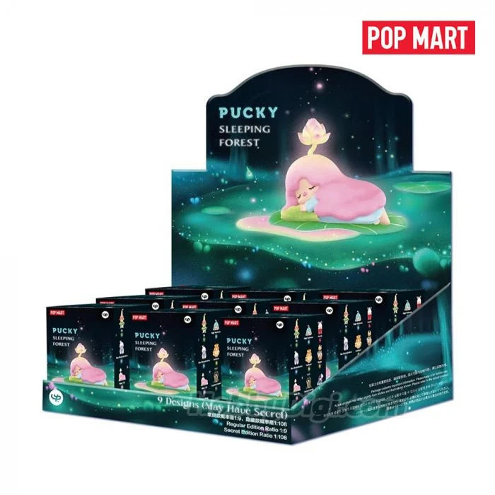 PopMart - Pucky Sleeping Forest Single Pcs