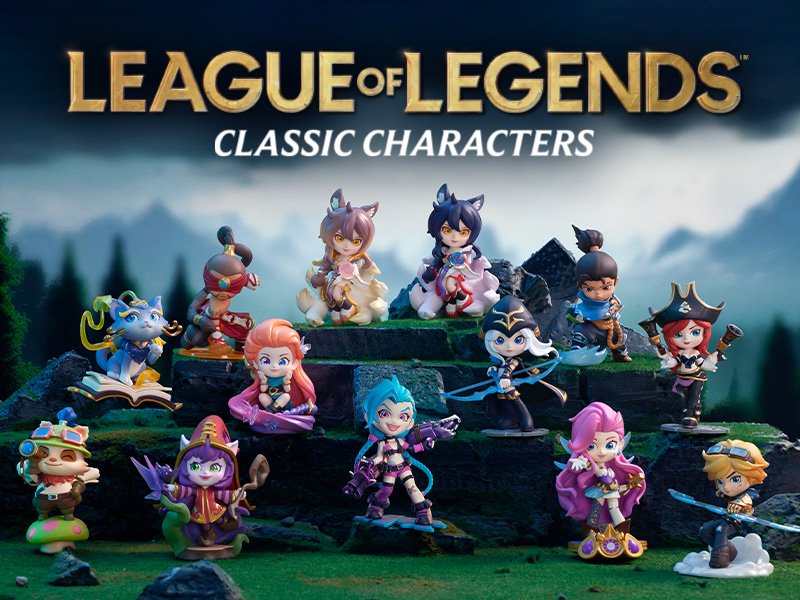 League of Legends - Classic Characters Single Pcs