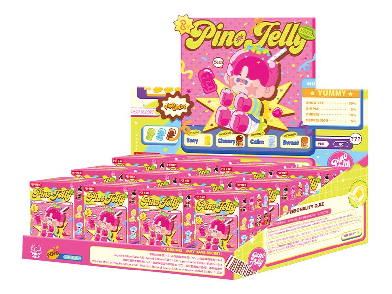 PopMart - Pino Jelly - Taste ＆ Personality Quiz Boxset