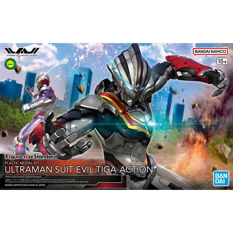 Figure-Rise Standard Ultraman Suit Evil Tiga -Action-