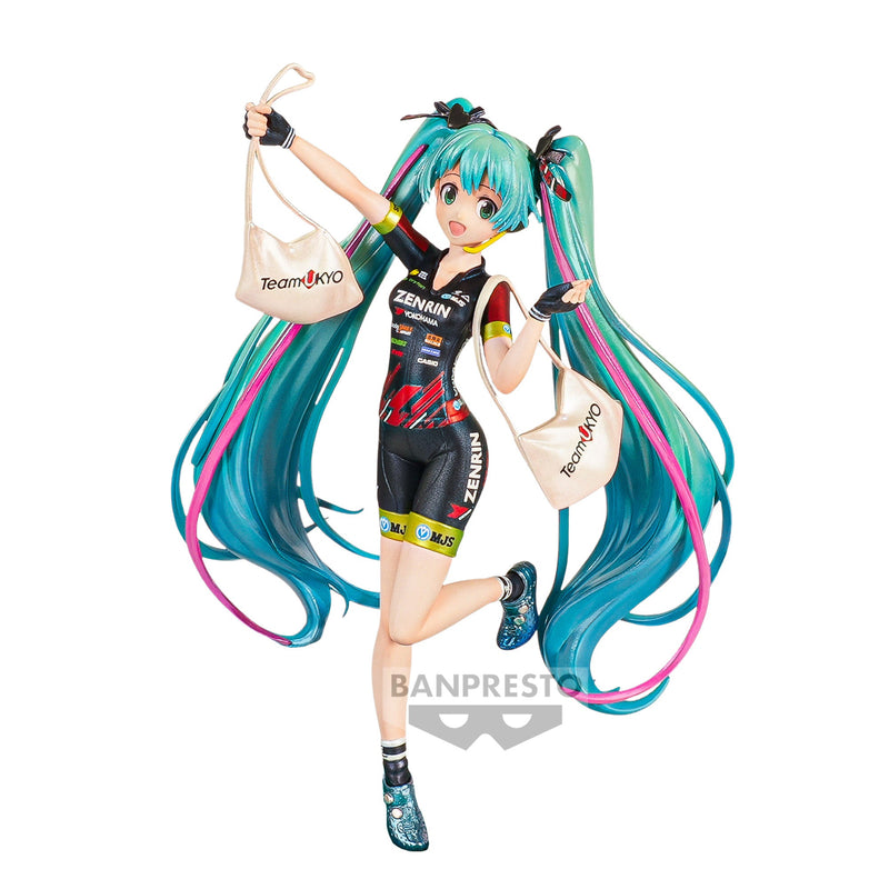 Hatsune Miku Racing Ver. Banpresto Chronicle Espresto Est-Print&Hair-Racing Miku2019 Team Ukyo Cheering Ver.