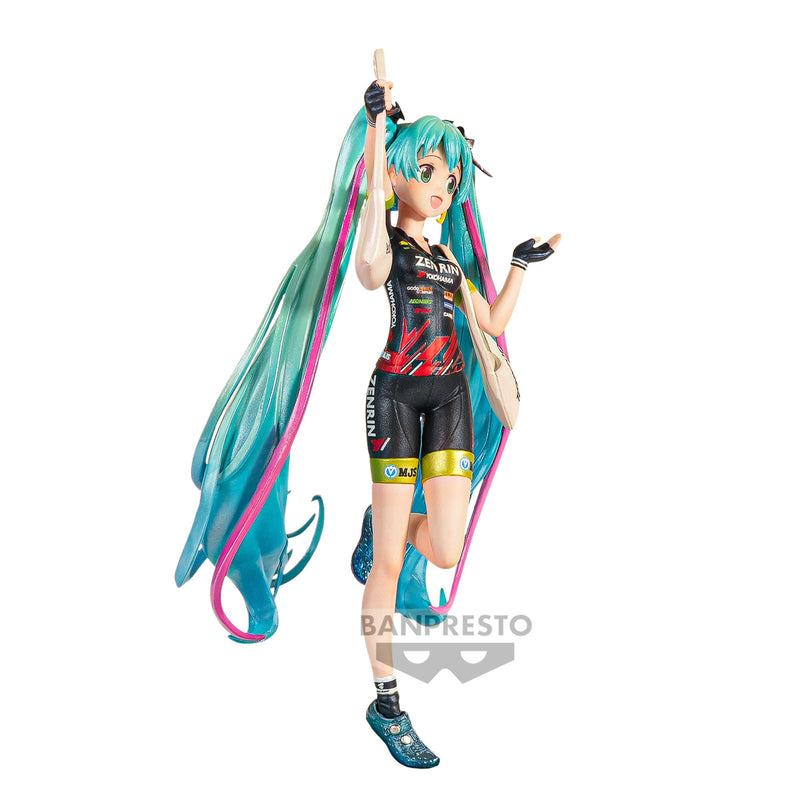 Hatsune Miku Racing Ver. Banpresto Chronicle Espresto Est-Print&Hair-Racing Miku2019 Team Ukyo Cheering Ver.