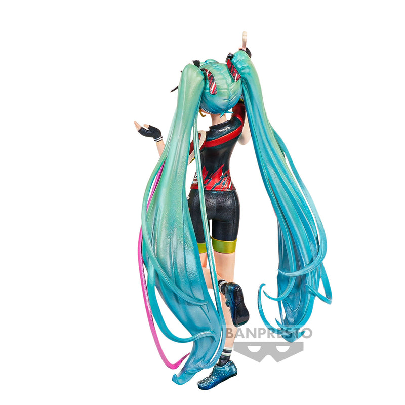 Hatsune Miku Racing Ver. Banpresto Chronicle Espresto Est-Print&Hair-Racing Miku2019 Team Ukyo Cheering Ver.