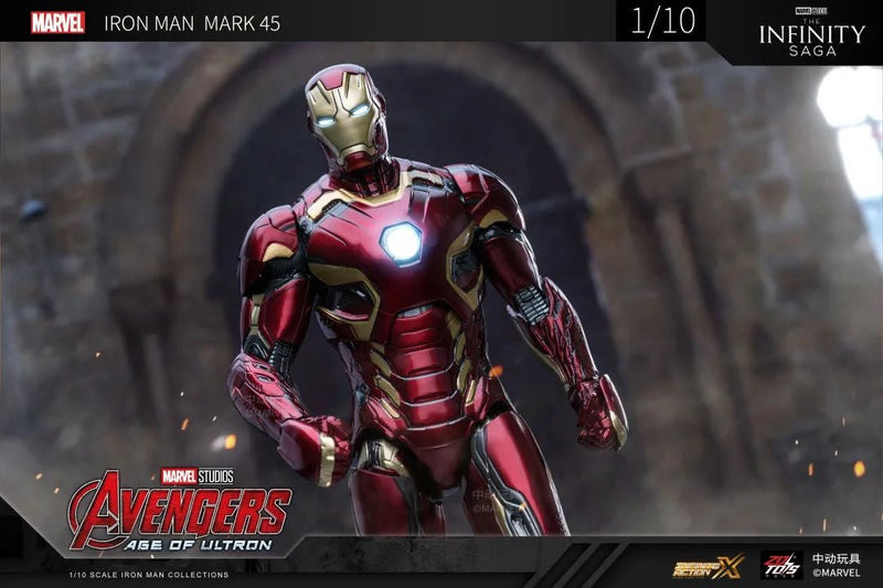 ZD Toys 1/10 Iron Man Mark 45 (Non-Light Up Function)