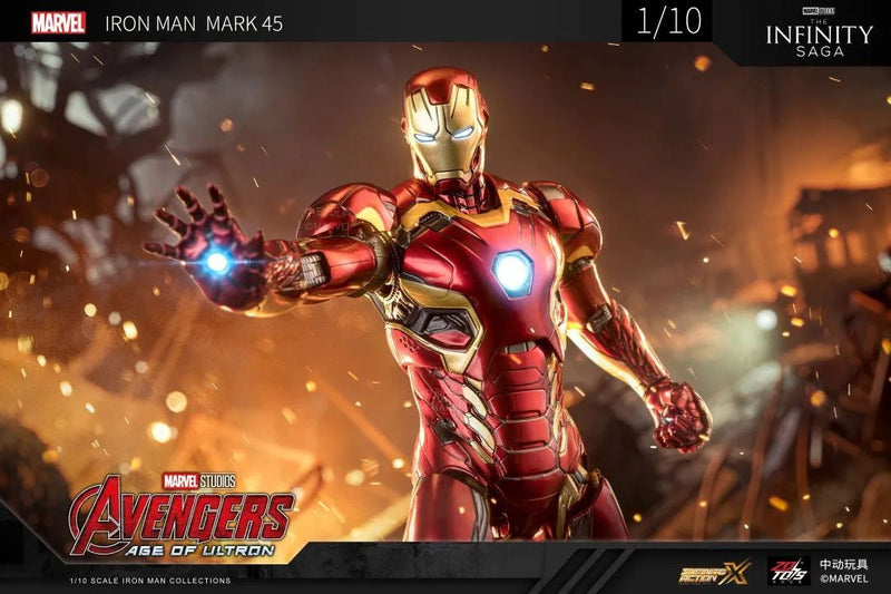ZD Toys 1/10 Iron Man Mark 45 (Non-Light Up Function)