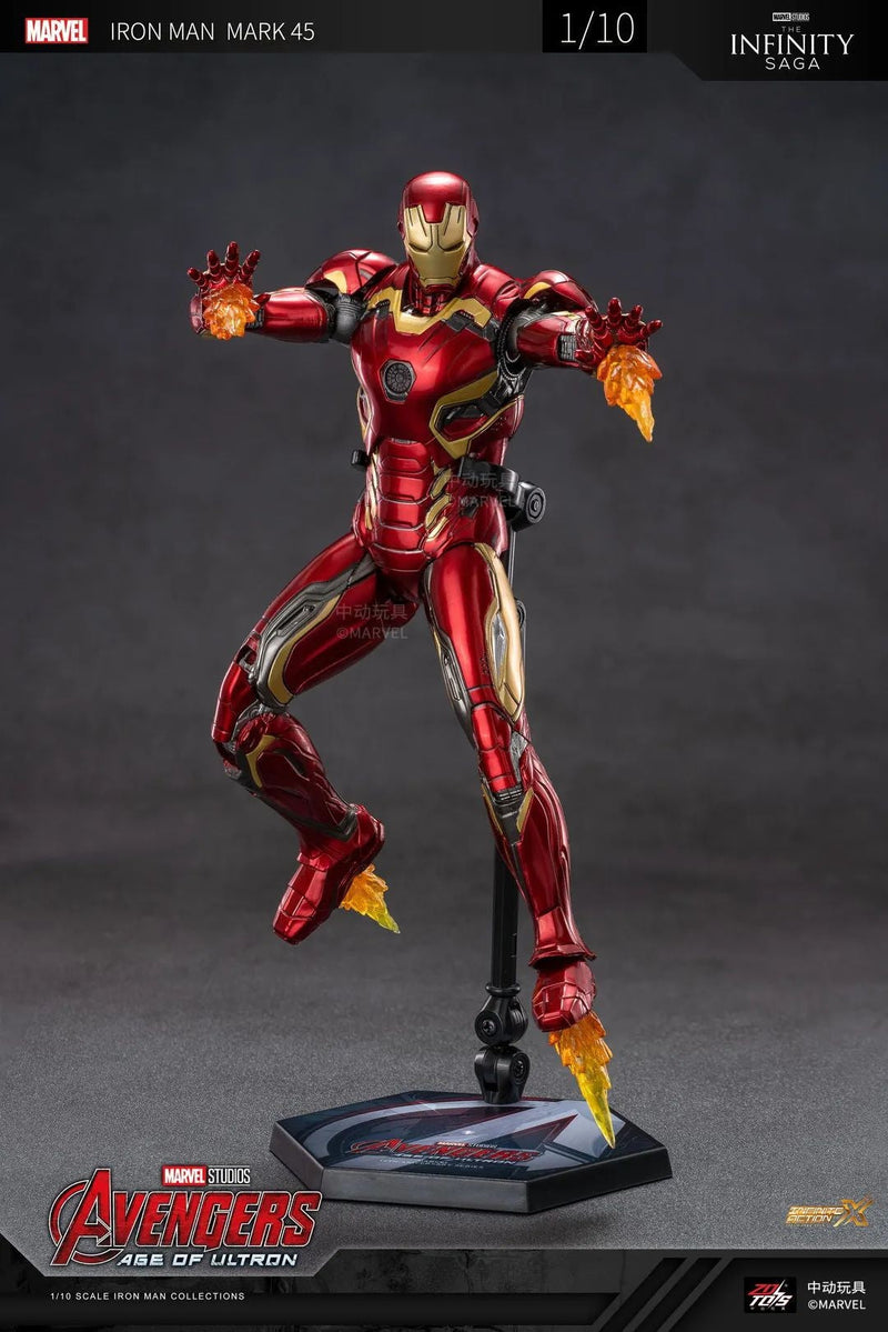 ZD Toys 1/10 Iron Man Mark 45 (Non-Light Up Function)