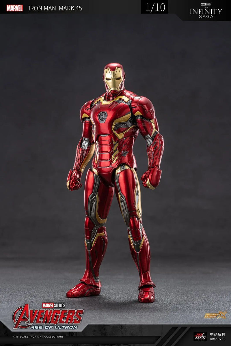 ZD Toys 1/10 Iron Man Mark 45 (Non-Light Up Function)