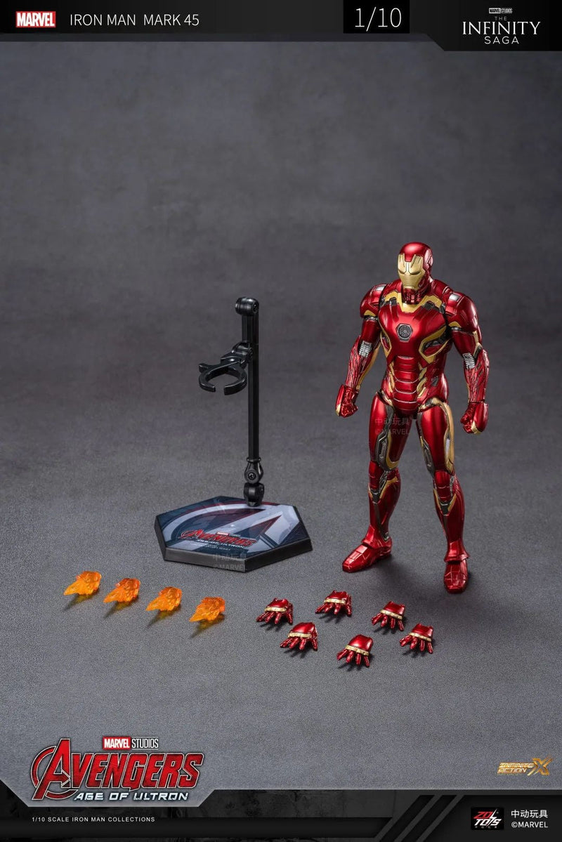 ZD Toys 1/10 Iron Man Mark 45 (Non-Light Up Function)