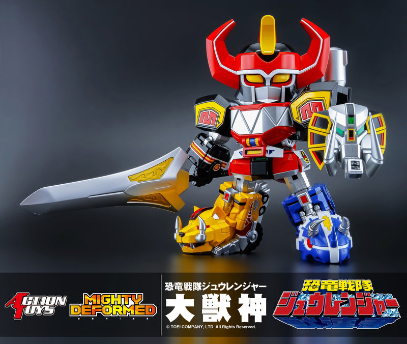 Action Toys MMPR MIGHTY DEFORMED 恐竜戦隊 大獣神