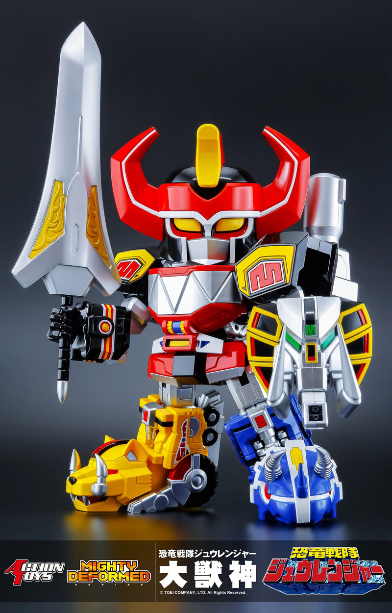 Action Toys MMPR MIGHTY DEFORMED 恐竜戦隊 大獣神