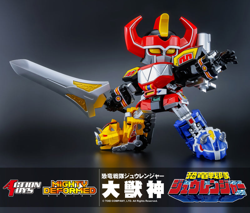 Action Toys MMPR MIGHTY DEFORMED 恐竜戦隊 大獣神