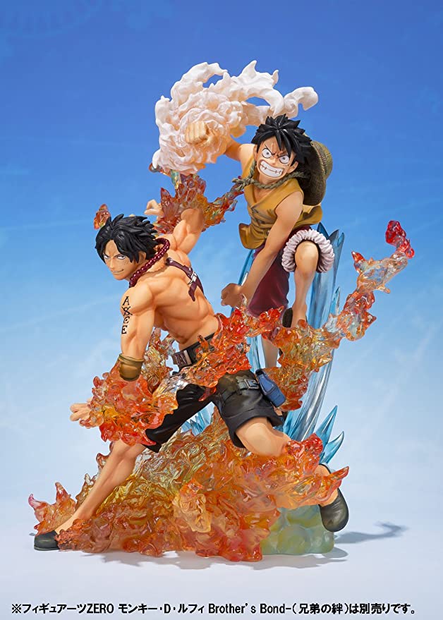 One Piece Tamashii Nations Figuarts ZERO Monkey D Luffy Brother's Bond