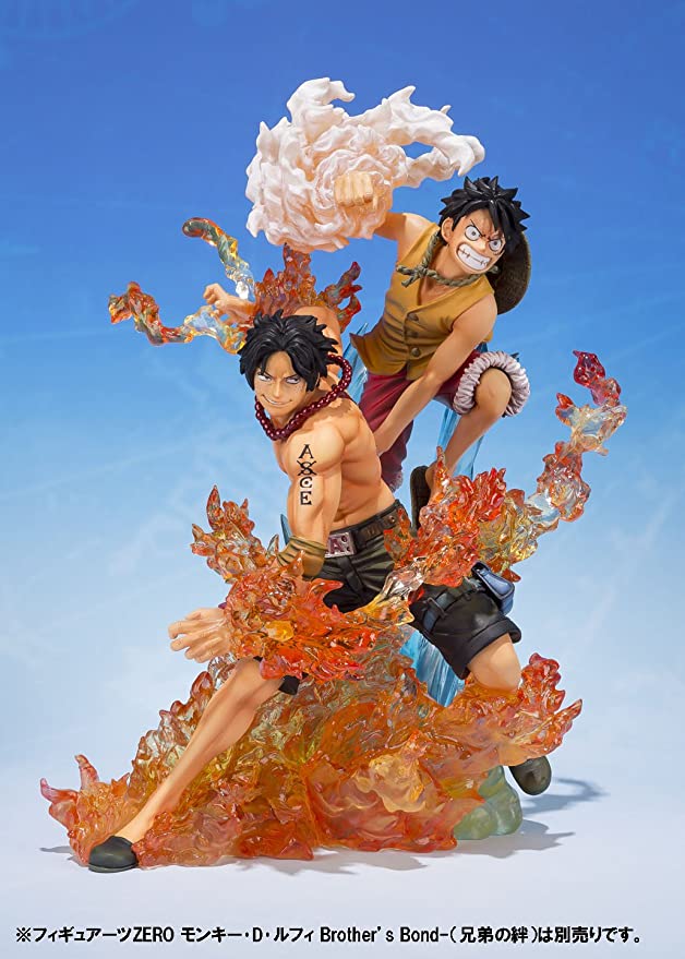 One Piece Tamashii Nations Figuarts ZERO Monkey D Luffy Brother's Bond