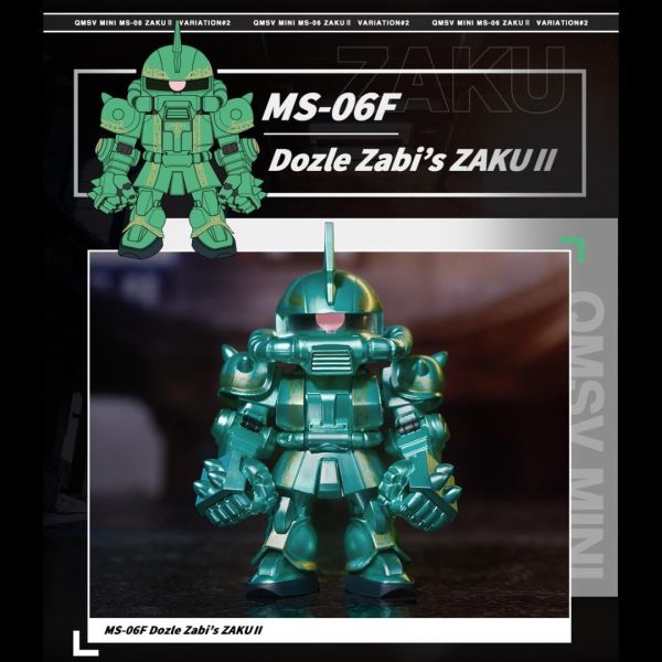 QMSV Mini MS-06 Zaku 2