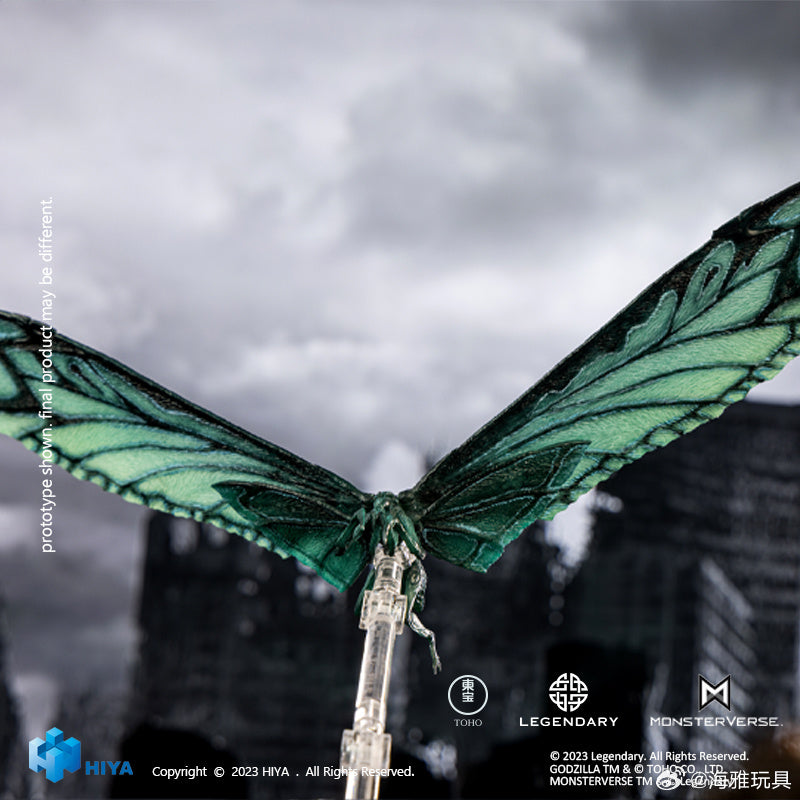 Hiya Toys Exquisite Basic Mothra Emerald Titan Version