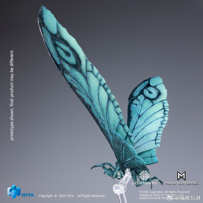 Hiya Toys Exquisite Basic Mothra Emerald Titan Version