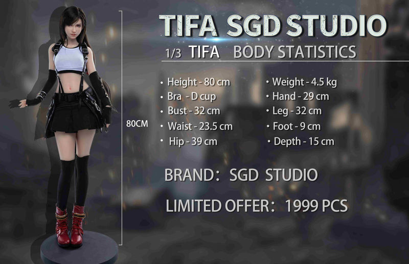 SGD Studio Final Fantasy VII Tifa Lockhart 1/3 Action Figure