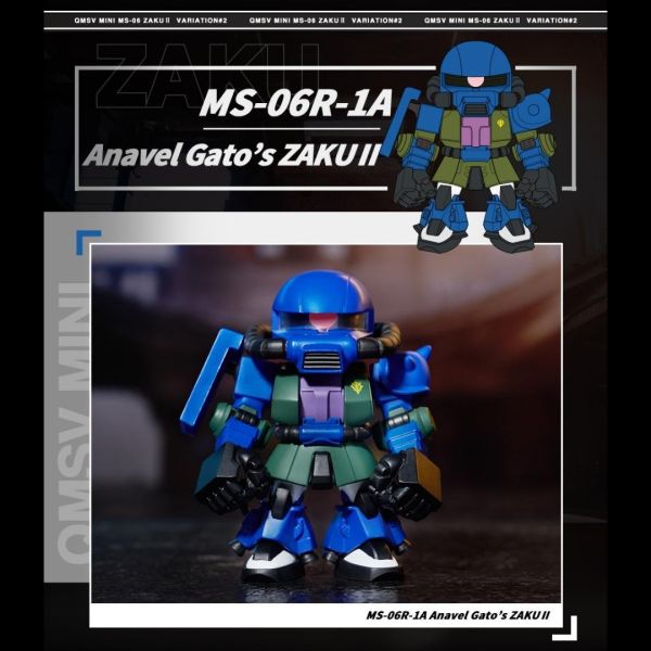 QMSV Mini MS-06 Zaku 2