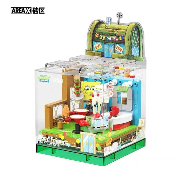 AREA X Krusty Krab | 好朋友X-BOX 蟹老板 蟹堡王