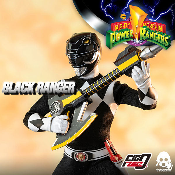 Threezero FigZero 1/6 - Mighty Morphin Power Rangers Black Ranger