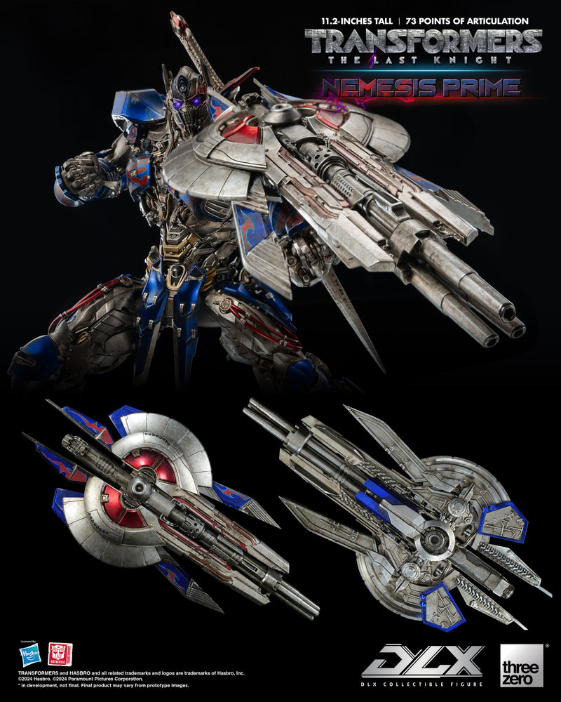 ThreeZero Transformers: The Last Knight - DLX Nemesis Prime