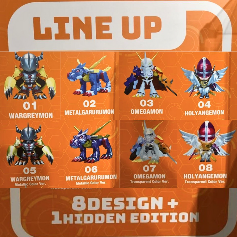 Bandai Namco PLABAKO DIGIMON ADVENTURE VOL.1 ( Set of 8 )