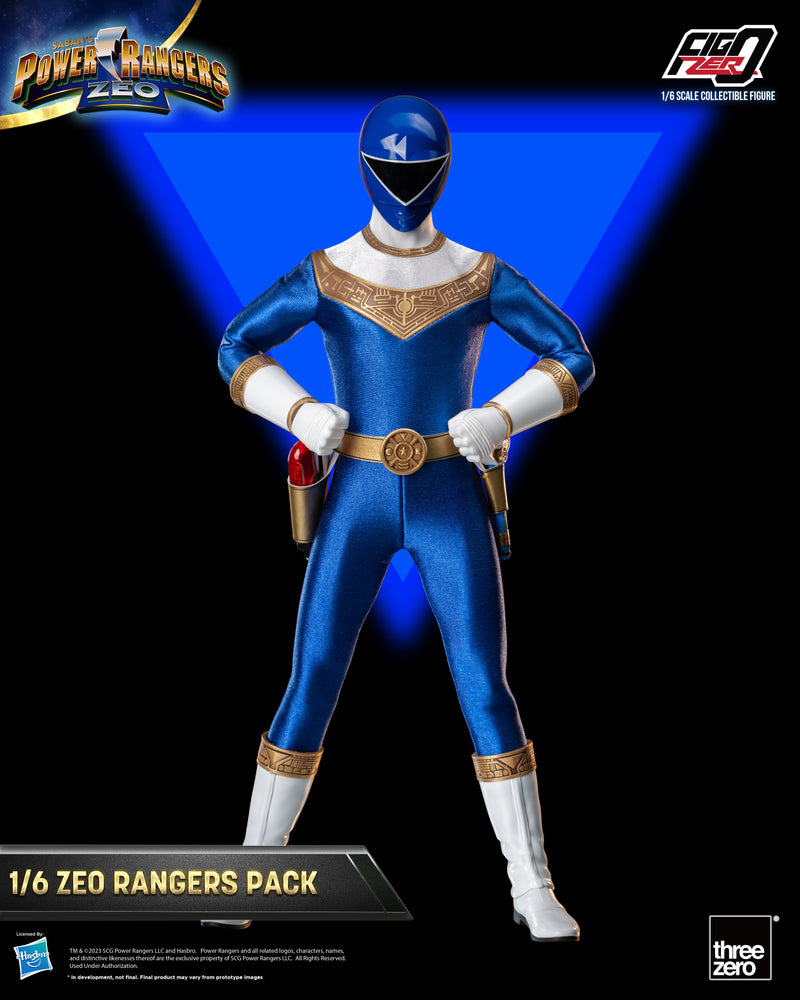 ThreeZero Power Rangers Zeo - FigZero 1/6 Zeo Rangers Pack