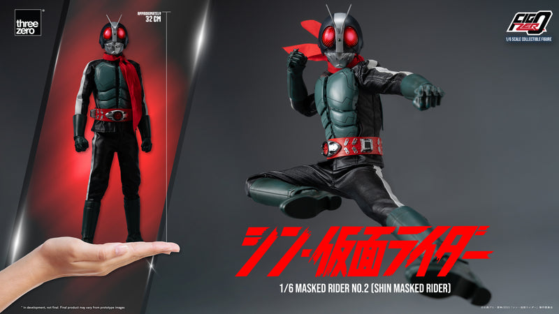 ThreeZero FigZero 1/6 Shin Kamen Rider No.2