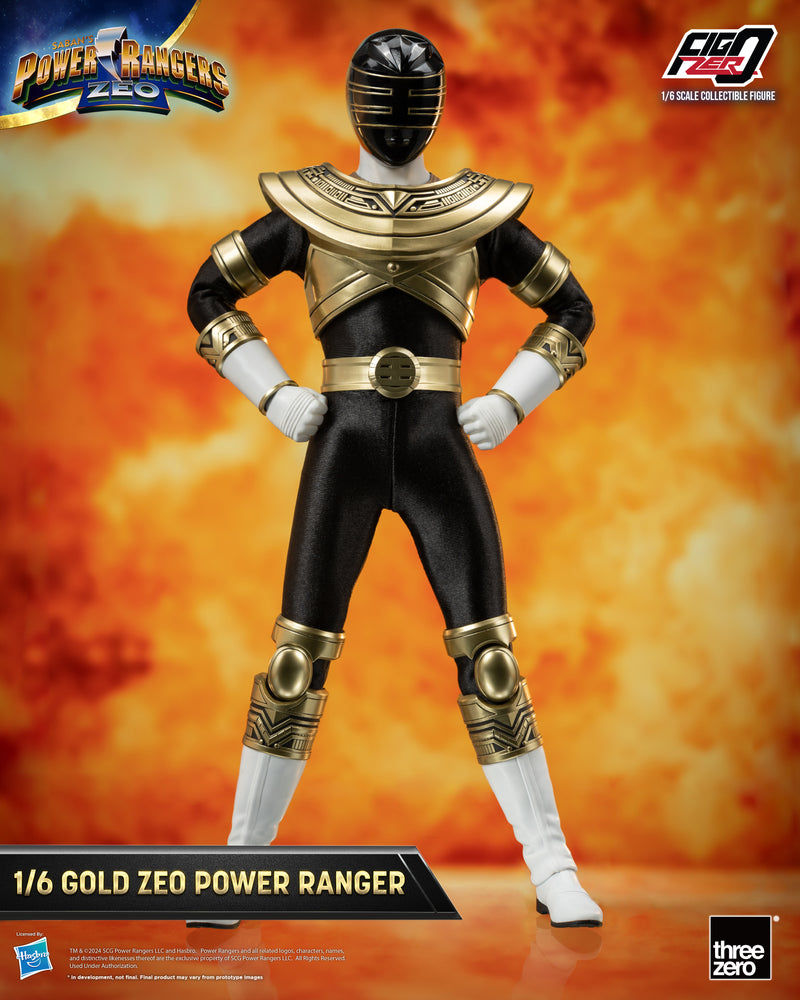 ThreeZero FigZero 1/6 Gold Zeo Power Ranger