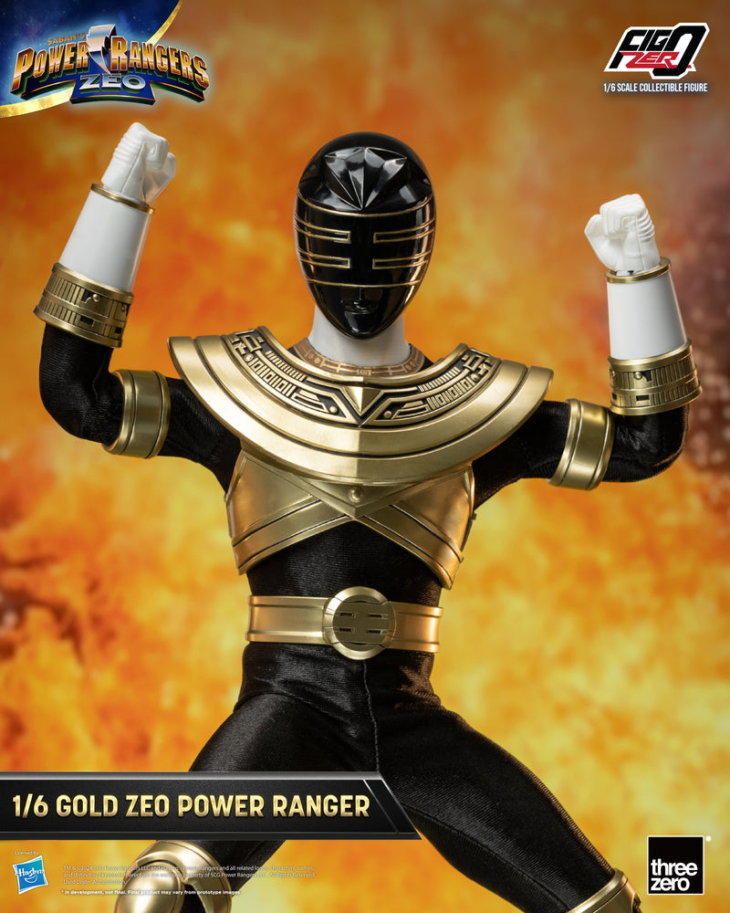 ThreeZero FigZero 1/6 Gold Zeo Power Ranger