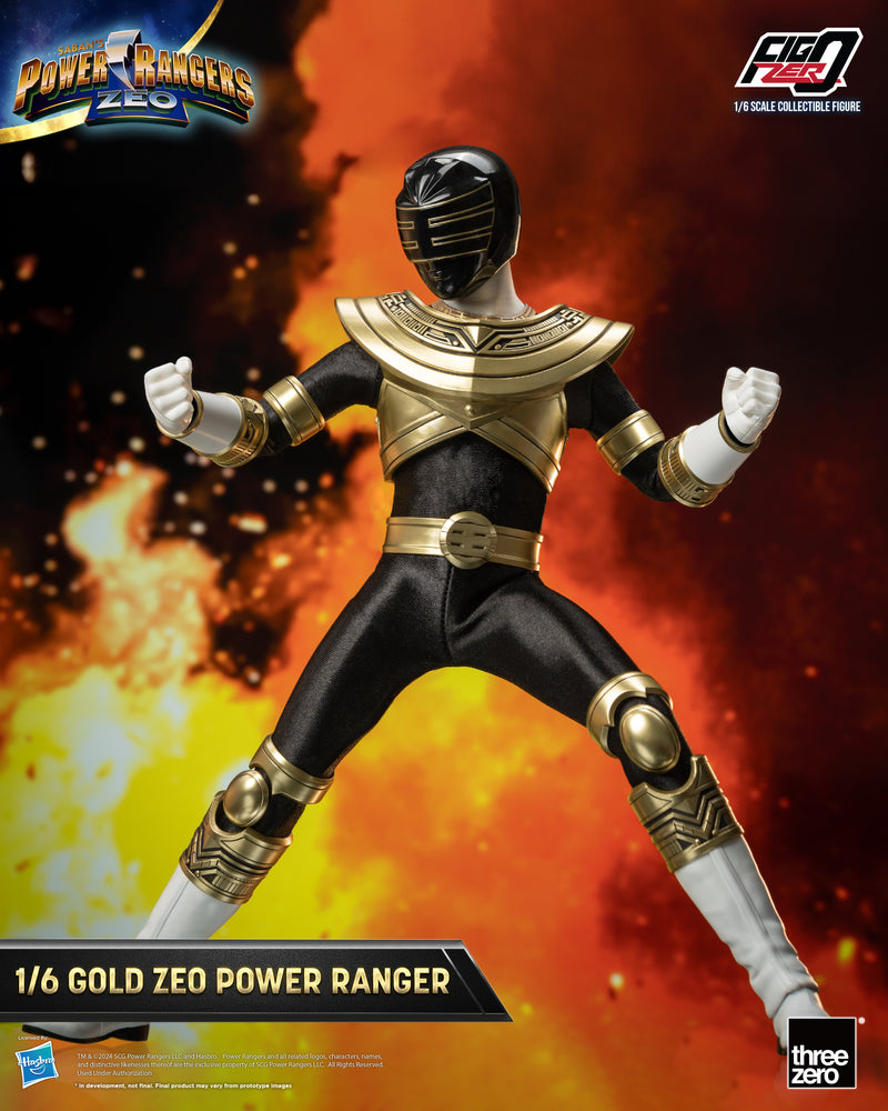 ThreeZero FigZero 1/6 Gold Zeo Power Ranger