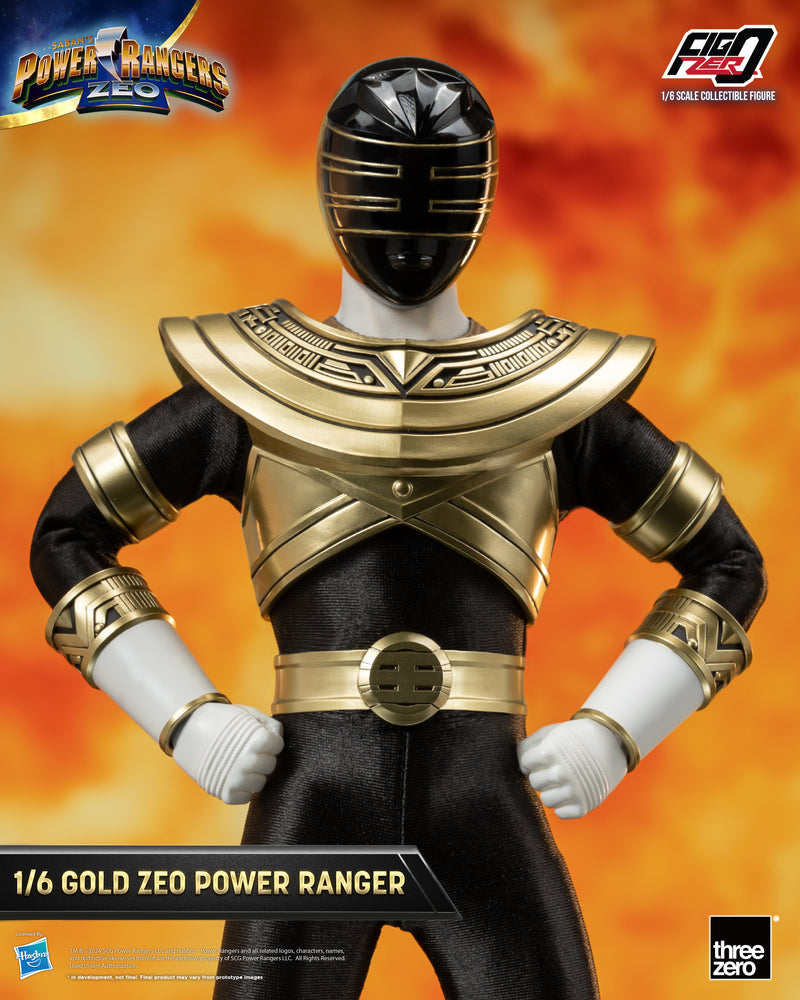 ThreeZero FigZero 1/6 Gold Zeo Power Ranger