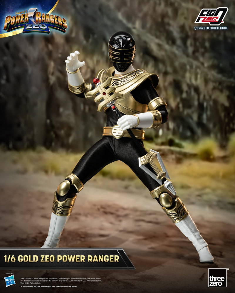 ThreeZero FigZero 1/6 Gold Zeo Power Ranger