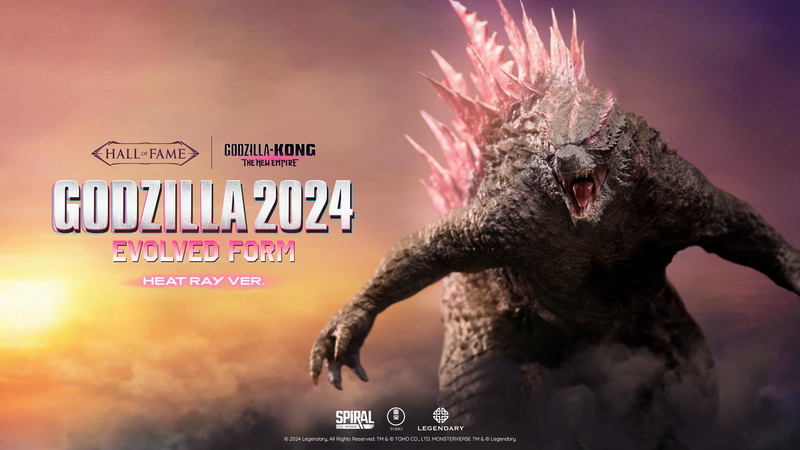 Spiral Studio Godzilla 2024 Evolved Form - Heat Ray Version