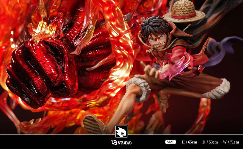 LB Studio Luffy Red Roc 业火路飞