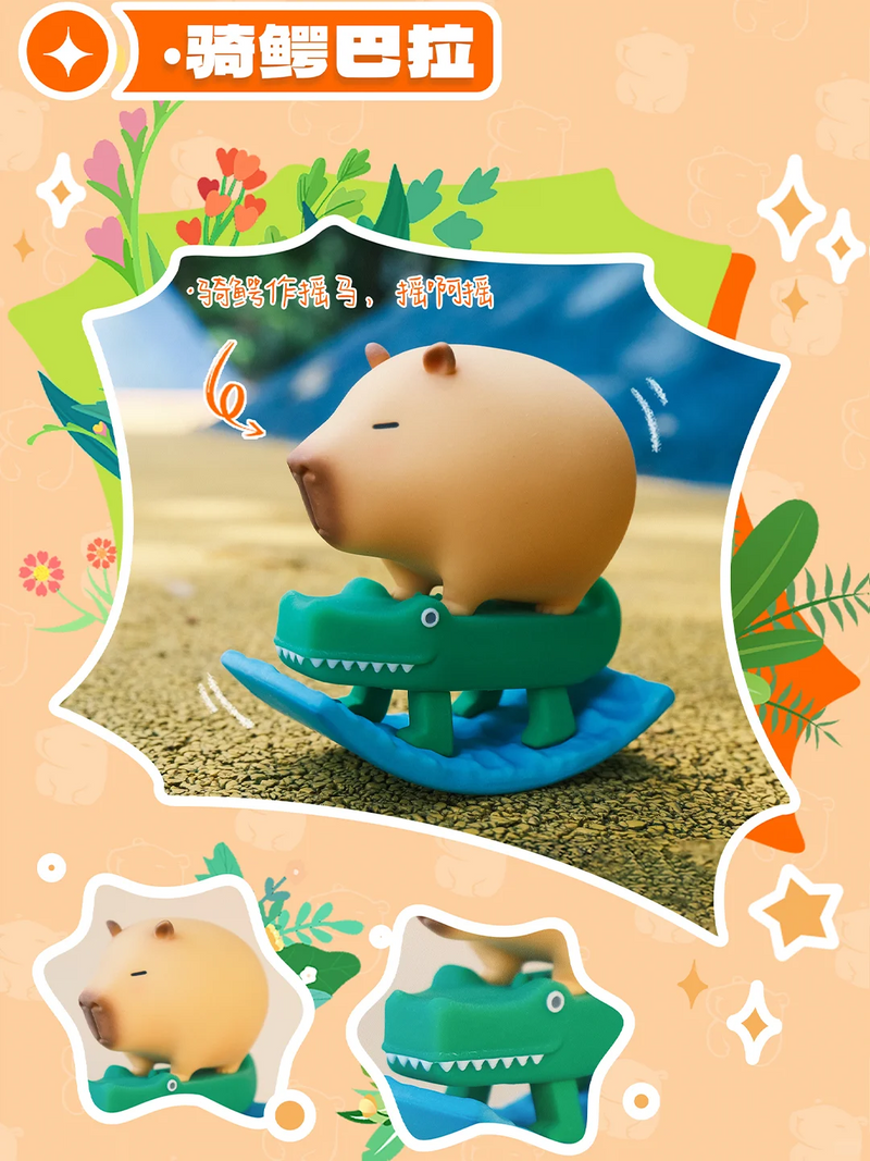 Luck Moai Capybara 卡皮巴拉小豚豚