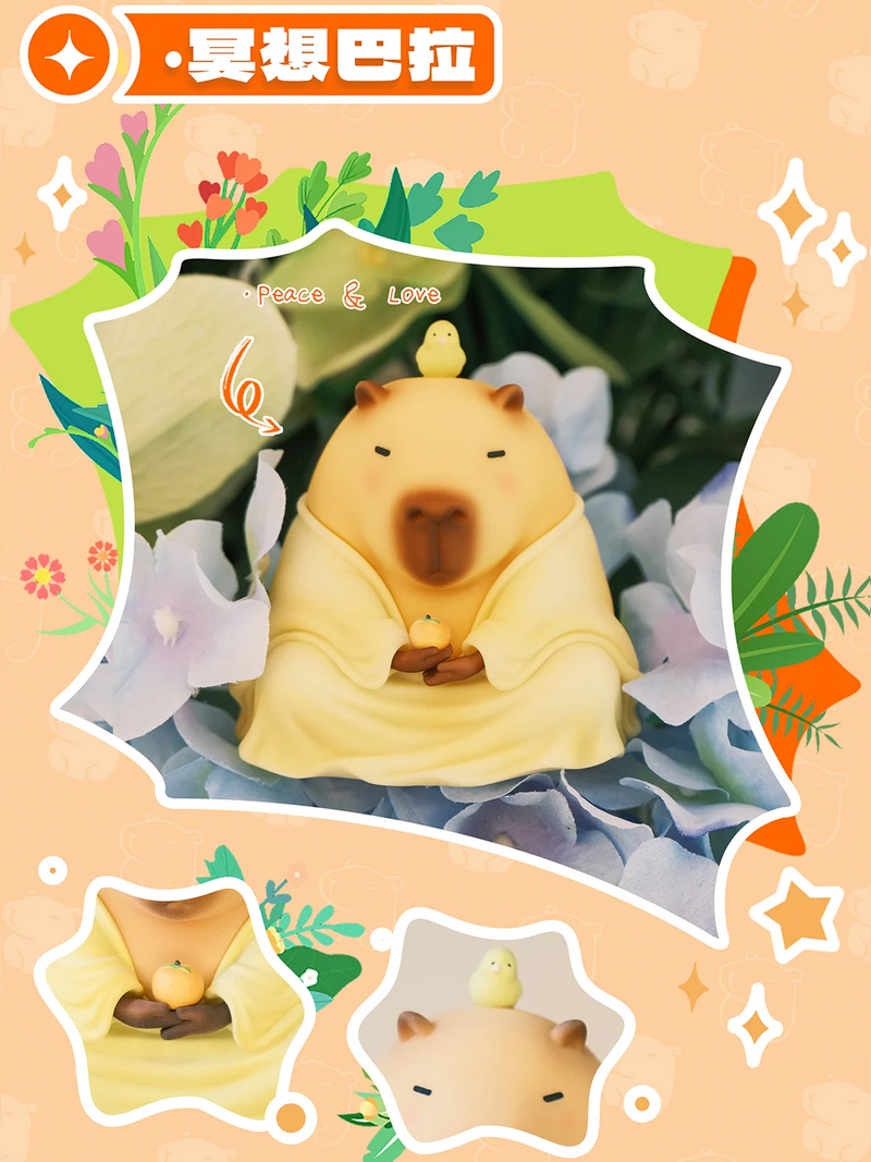 Luck Moai Capybara 卡皮巴拉小豚豚