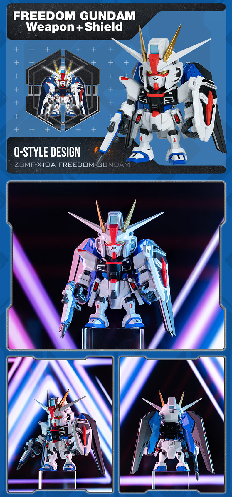 QMSV Mini Freedom Gundam 1.0
