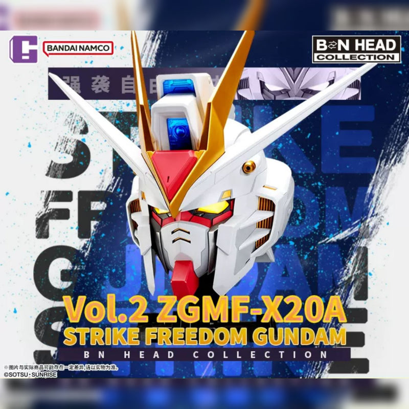 Bandai Namco BN HEAD Vol.2 ZGMF-X20A Strike Freedom Gundam