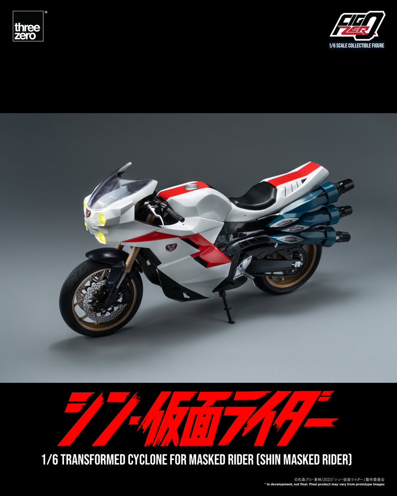 ThreeZero FigZero 1/6 Shin Kamen Rider Transformed Cyclone