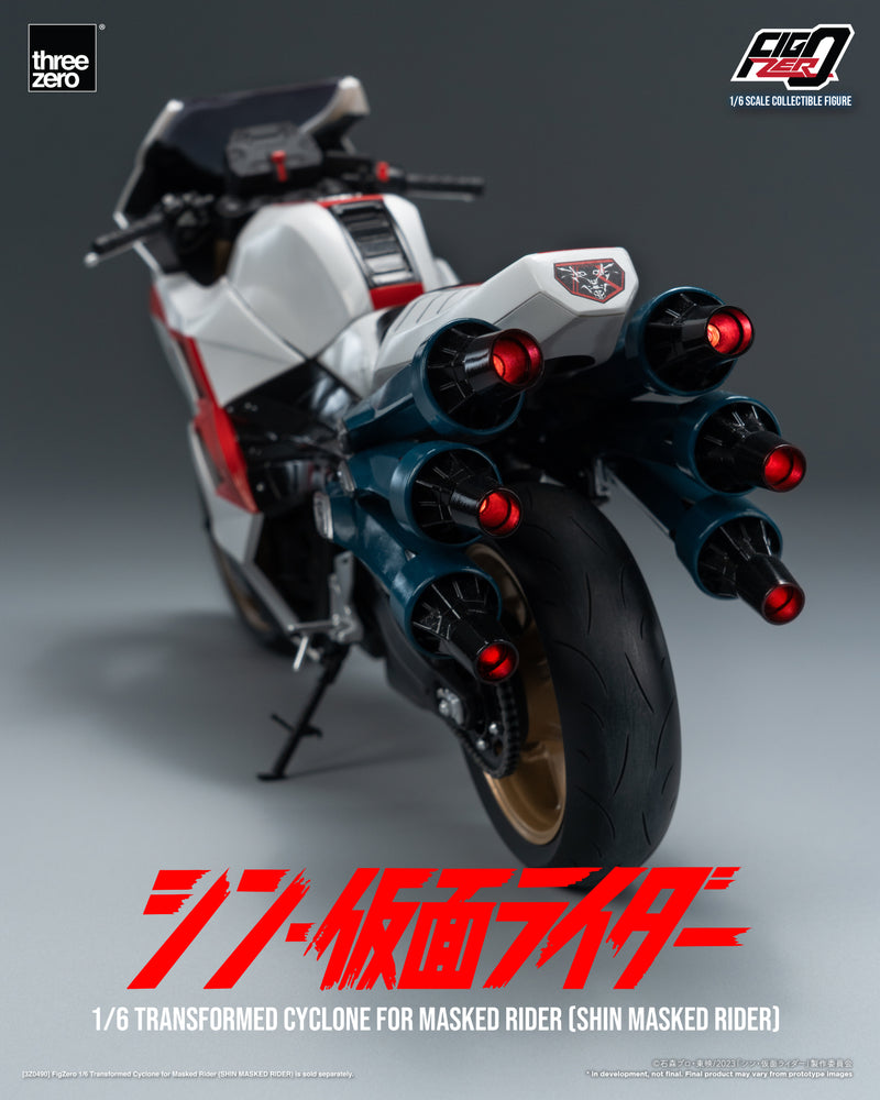 ThreeZero FigZero 1/6 Shin Kamen Rider Transformed Cyclone