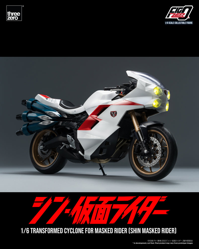 ThreeZero FigZero 1/6 Shin Kamen Rider Transformed Cyclone